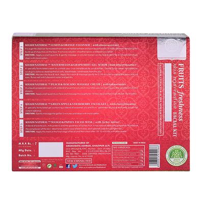 KHADI NATURAL FRUITS MINI FACIAL KIT 75 gm - Facial Kits