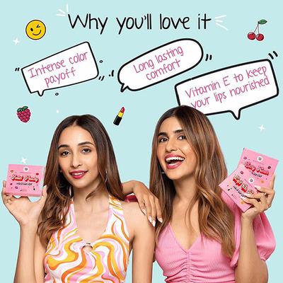 Myglamm Popxo Makeup Collection Mini Lip Kit Berry Amor 3 x 2.5gm 3's - Lipsticks