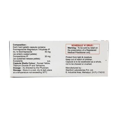 Esogress D Capsule 10'S - Ulcer/Reflux/Flatulence-Aaa