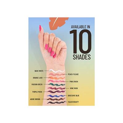 Swiss Beauty Colour Me Bright Sketch Eyeliner-Black Beauty 0.7 ml - Eyeliners