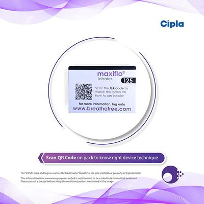 Maxiflo 125 Inhaler 120Md - Asthma/COPD-Ast