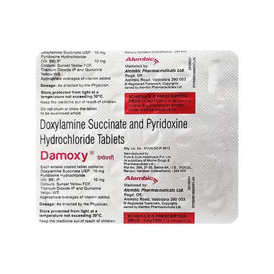 DAMOXY 10/10mg Tablet 30's - Vomitting/Emesis-Ant