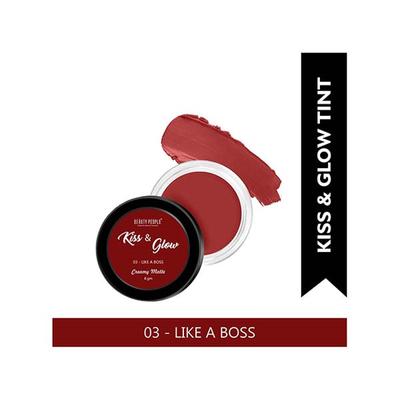 Beauty People Kiss and Glow Lip/Cheek/Eye Tint 03 Like A Boss 8 gm - Lip Balms