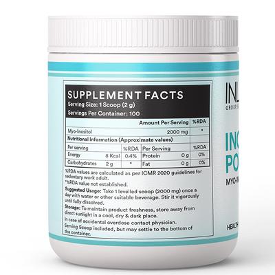 Inlife Myo Inositol Powder 200 gm - Daily Health Drinks