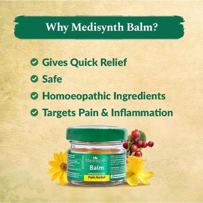 Medisynth Pain Relief Balm 18 g - Speciality Medicine