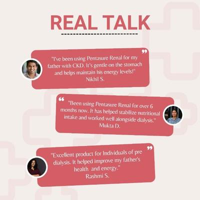 PentaSure Renal Powder - Vanilla Flavour 400 g - Daily Health Drinks