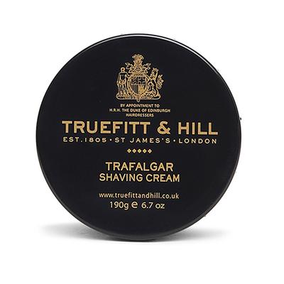 Truefitt and Hill Trafalgar Royal Shave Cream Bowl Essential Grooming Collection For Men Suitable For Normal and Dry Skin Types 190 gm - Shaving Creams