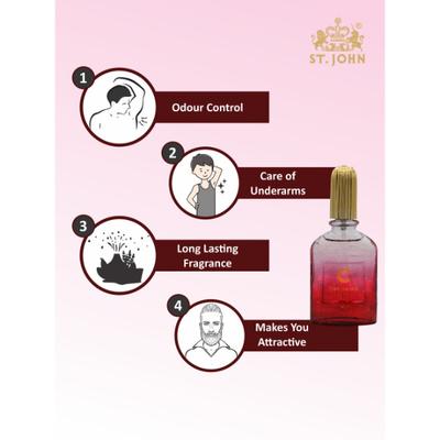 St. John Cobra Eau De Parfum 30 ml + Copa Cabana Eau De Parfum 30 ml - Men Deodorants/Roll-Ons