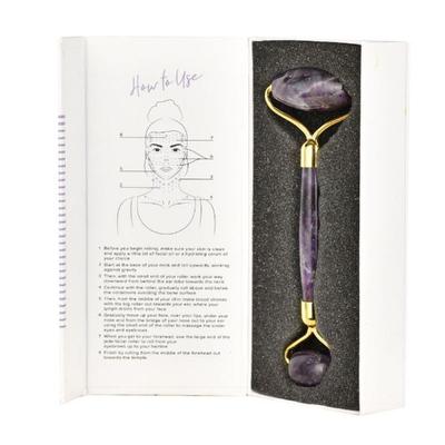 Dromen & Co Amethyst Facial Roller 150 Gm - Massagers