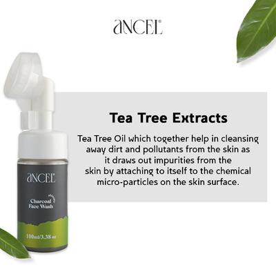 Ancel Charcoal Foaming Face Wash 100 ml - Face Washes