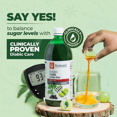 Krishna's Herbal & Ayurveda Diabic Care Juice 500 ml - Diabetes Care (Ayush)