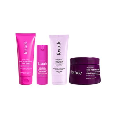 Foxtale Oil Free Radiance Kit - Festive Glow, Oil-Free Radiance 1's - Facial Kits