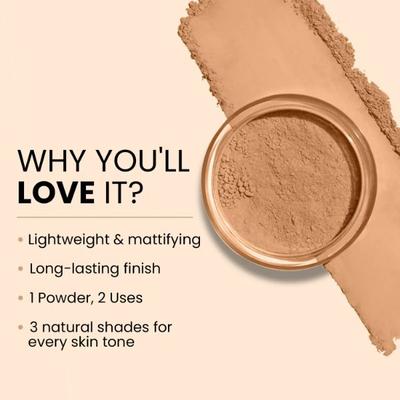 Lakme Absolute Baking Powder 24 Beige 8gm - Loose Powder