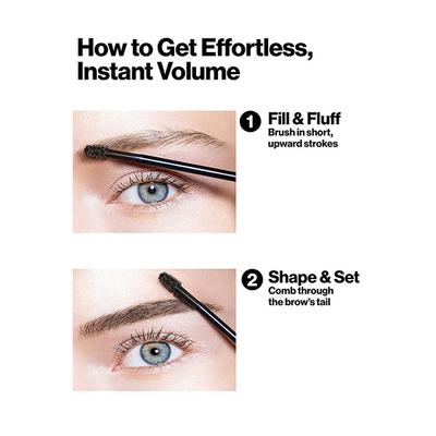 Revlon Colorstay Brow Fiber Filler Gel - Warm Brown 6.8 ml - Eyebrow Pencils & Enhancers