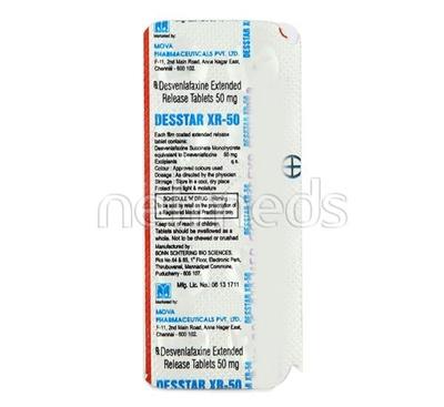 Desstar XR 50mg Tablet 10'S - Depression-Ant