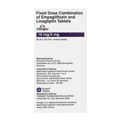 XILINGIO 10/5mg Tablet 10's - Diabetes-Ant