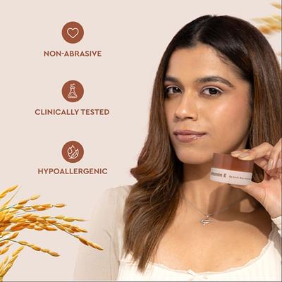 The Face Shop Vitamin E Gentle Exfoliating Lip Scrub with Korean Rice for Soft, Smooth, Glowy Lips 14 gm - Lip Scrubs