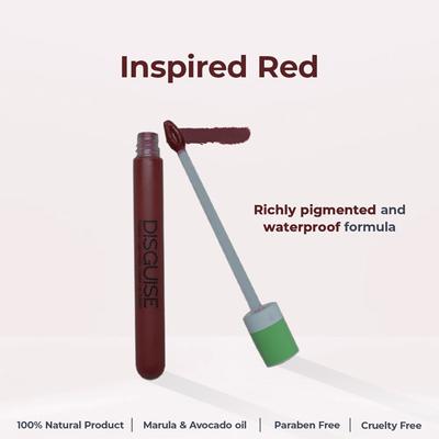 DISGUISE Feather-Light Matte Liquid Lip Cream, Inspired Red 35 6.8 ml - Liquid Lipsticks