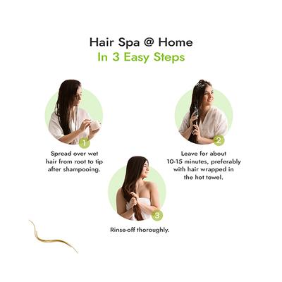 Trichup Keratin Hot Oil Treatment Hair Mask Damage Repair 500ml - Hair Masks & Packs