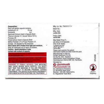 DERIVA I 10 Capsule 10's - Acne-Acn