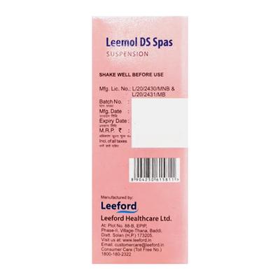 LEEMOL DS SPAS Syrup 60ml - Pain relief-Nsa