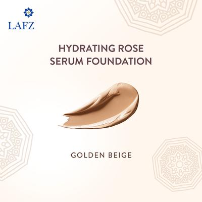 Lafz Rose Serum Foundation, Gloden Beige 30 ml - Foundation