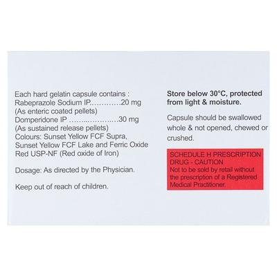 Rapeed D Capsule 10'S - Ulcer/Reflux/Flatulence-Aaa