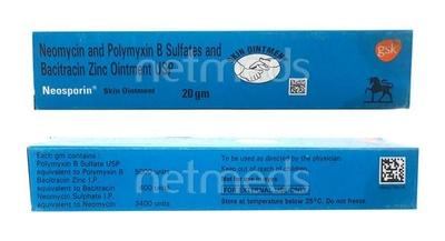 Neosporin Ointment 20gm - Skin Infections-Toa