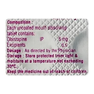 Oliramp 5mg Tablet 10'S - Schizophrenia-Aps