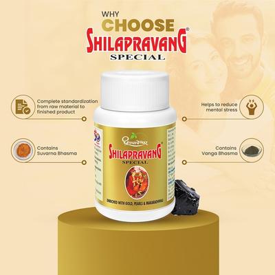 Shree Dhootapapeshwar Special Shilapravang Tablet 30's - Speciality Medicines