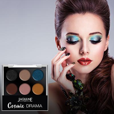 Jaquline USA Cosmic Drama Smokey Eyeshadow Palette 10.5 gm - Eyeshadow, Bases & Primers