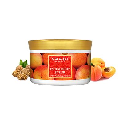 Face And Body Scrub With Walnut And Apricot 500 gm - Face Scrubs