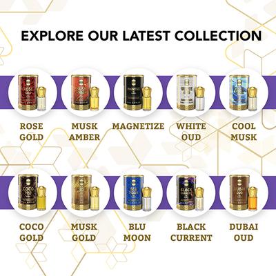 Ajmal Black Current Concentrated Perfume Free From Alcohol for Unisex 5 ml - Perfumes (Edt/Edp)