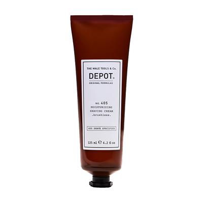 Depot 405 Moisturizing Shaving Cream Brush Less 125 ml - Shaving Creams