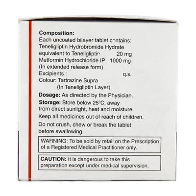 Megagliptin MF Forte Tablet 10'S - Diabetes-Ant