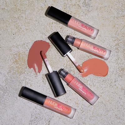 Huda Beauty Pretty Grunge Liquid Matte Lip Quad 7.6 ml - Liquid Lipsticks