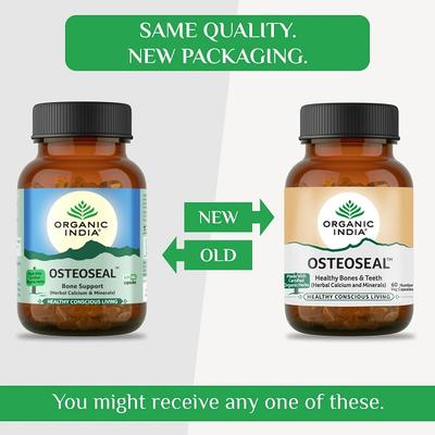 Organic India Osteoseal Bone Support Veg Capsule 60's - Speciality Medicines