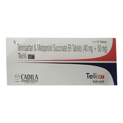 Teli MT 50mg Tablet 10'S - Hypertension-Ang