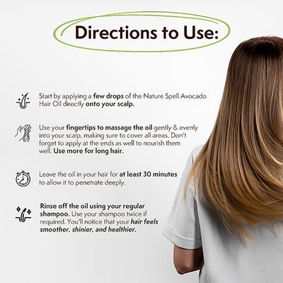 Nature Spell Avocado Hair Oil 150 ml - Hair Oils