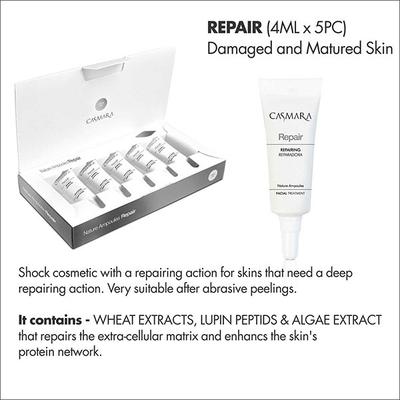 Casmara Repair Facial Treatment (Pack of 5 x 4 ml) - Face Packs