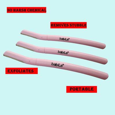 Babila Face Razor Set- Ebr-V02 3 gm 3's - Face & Eyebrow Razors