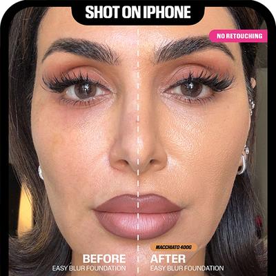 Huda Beauty Easy Blur Natural Airbrush Foundation Macchiato 400G 30 ml - Foundation