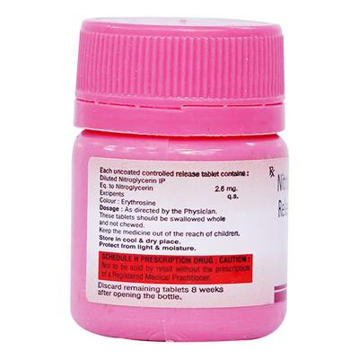 NITRO G 2.6 Tablet 30's - Angina