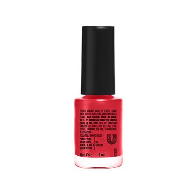 Lakme True Wear Color Crush Nail Polish, Long Lasting & Vibrant Nail Paint, 24, 6ml - Nail Polish