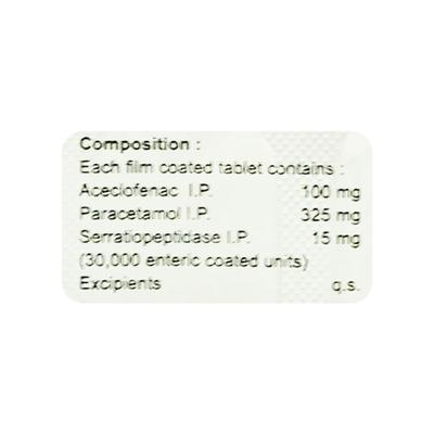Anafast SP Tablet 10'S - Pain relief-Nsa