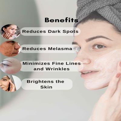 Dermistry No Pigmentation Kojic Acid Skin Perfecting Face Mask 50 ml + No Pigmentation Kojic Acid Skin Perfecting Face Cream 50 ml - Face Creams