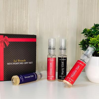 La French Sassy Collection Mini Perfume Gift Set for Women 40 ml - Women Perfumes (Edt/Edp)