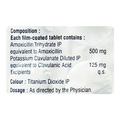 Roclav 625mg Tablet 10'S - Bacterial Infections-Pen