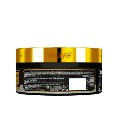Atulya Activated Bamboo Charcoal Face Mask 200 gm - Masks & Peels