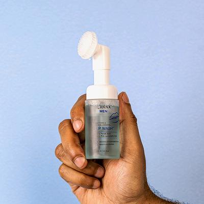 ALANNA Intense Lightening and Hydrating Lip Wash and Lip Brush for Men 30 ml - Lip Scrubs